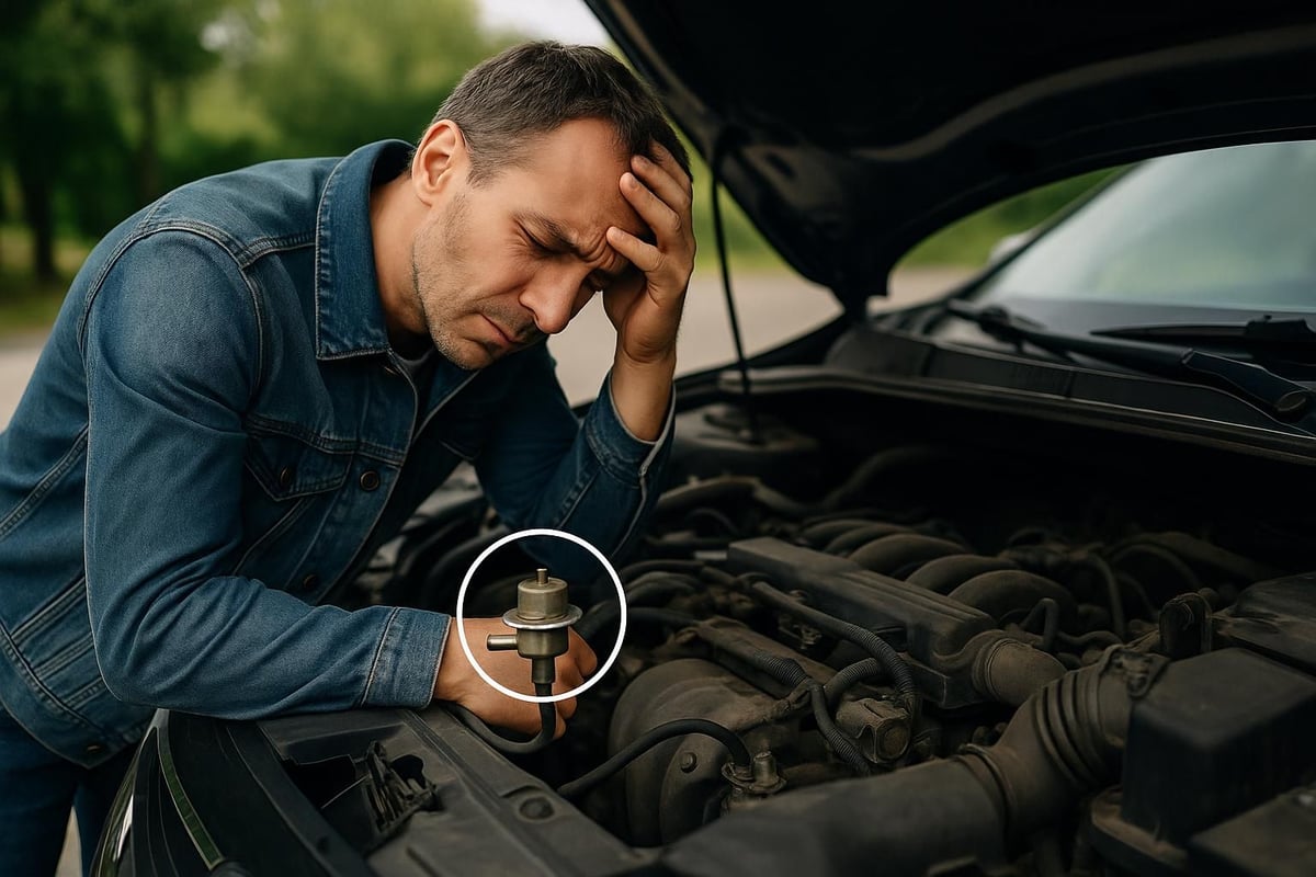 régulateur de carburant défectueux