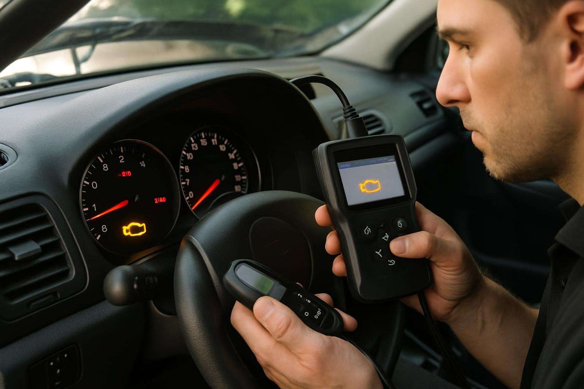 dépannage réinitialisation voiture