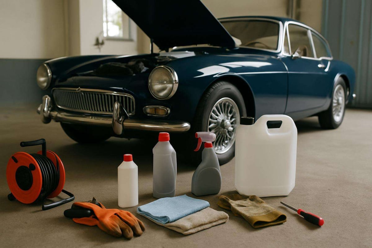 équipement pour voiture de collection