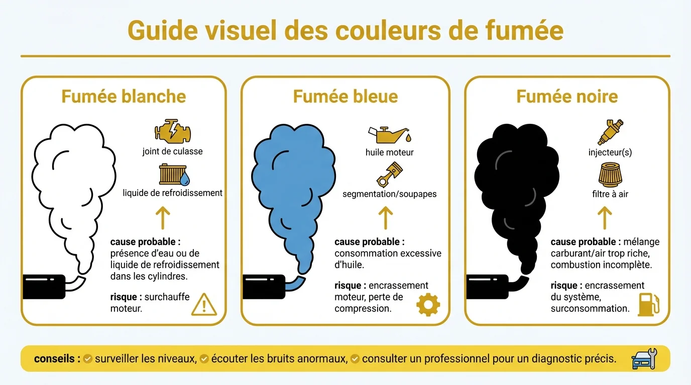Guide visuel des couleurs de fumée