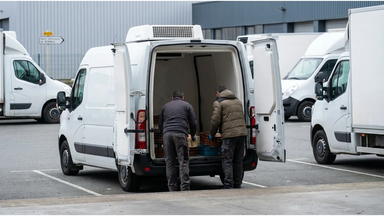 refrigerated van